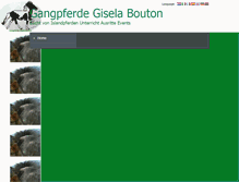 Tablet Screenshot of gangpferde-gisela-bouton.com